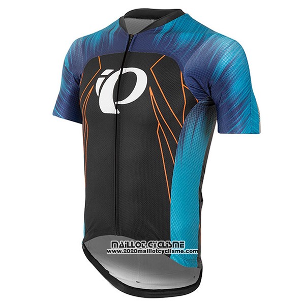 2017 Maillot Ciclismo Pearl Izumi Bleu et Noir Manches Courtes et Cuissard